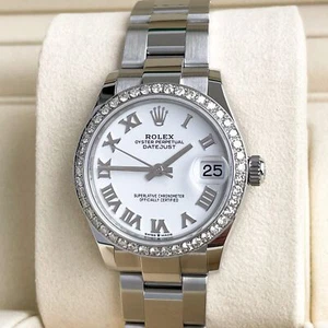 Rolex Datejust 31mm 2024 Full Set 278240 UNWORN Diamond Bezel - Picture 1 of 11