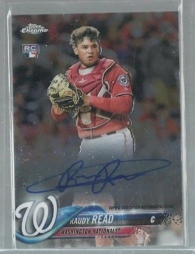 2018 Topps Chrome Rookie Autographs #RARR Raudy Read (ref38332) - Image 1 of 1