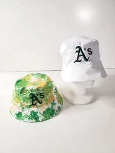 Sombrero de cubo reversible Oakland Athletics A's SGA 2022. (2) Juego de sombreros. ¡Último set! - Imagen 1 de 7