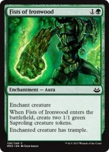 MTG Fists of Ironwood - MM3 Modern Masters 2017 NM - Picture 1 of 1