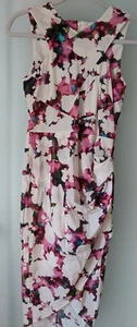 COUNTRY ROAD SILK FULLY LINED  MAXI DRESS SIZE 4 STUNNING AS NEW - Picture 1 of 6
