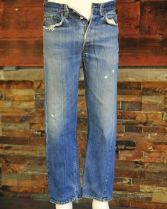 Vintage Levi’s 501 Redline Jeans Selvedge 70s 80s Denim 32x29 (30x26) 6 Button - Picture 1 of 21