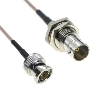 RG179 Kabel BNC męski na żeńskie złącze BNC 75ohm Video RF Zworka koncentryczna - Zdjęcie 1 z 4
