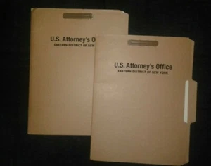 Power TV Producción Usado Prop James St Patrick & Lobos Cartel Archivos de Enjuiciamiento - Imagen 1 de 7