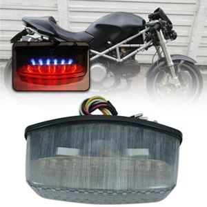 Rear Stop Tail Light Integrated Motorcycle Fit For Ducati Monster 695 1994-2007 - Picture 1 of 11