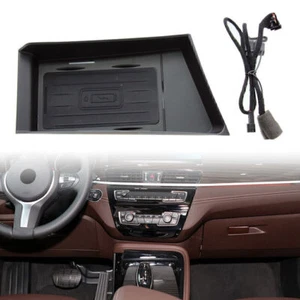 Per BMW X1 F48 X2 F39 Caricabatteria Wireless Auto Telefono Wireless Ricarica Rapida Pad - Foto 1 di 10