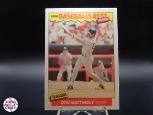 1986 Fleer Baseball's Best #21 Don Mattingly NM - Bild 1 von 2