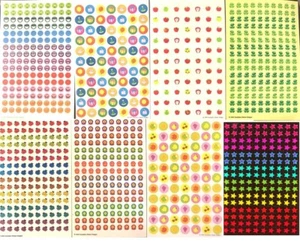 **RARE** CHART MICRO Sandylion Stickers 1 sheet - You choose which Design AWARD - Picture 1 of 9