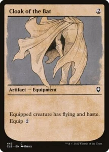 Capa del Murciélago (443) Vitrina Batalla por Baldur's Gate CLB MTG Magic - Imagen 1 de 1