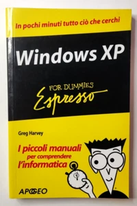 Libro Windows XP For Dummies Espresso G.Harvey Piccoli Manuali Apogeo 2002(L25) - Picture 1 of 2