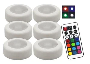 Torcia LED Luci Portatile da Tavolo con Telecomando e Dimmer Multicolore x3 6 - Foto 1 di 7