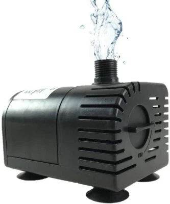 AEO SELECT AEO Dry-Run Protection 12V-24V DC Brushless Submersible Water Pump, 410GPH