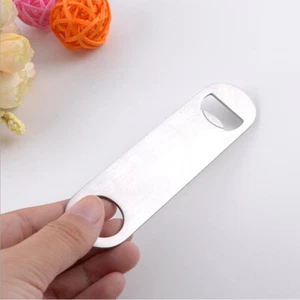Bar Blade 5" Bottle Opener Stainless Steel Pub/Restaurant/Home Heavy Duty - Picture 1 of 5