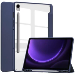 Funda de cuero para Samsung Galaxy Tab S9 FE / S9 FE Plus Smart Book Stand Cover - Imagen 1 de 24