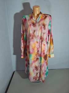 BONPRIX bpc   Bluse Tunika  Maxikleid  Gr. 38 bunt Langarm  WIE NEU - Picture 1 of 5