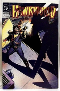 "HAWKWORLD" Issue # 5 (October, 1990) DC Comics/ Comic Book (HAWKMAN Spin-Off) - Picture 1 of 1