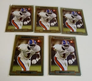 1990 Action Packed Rookie Update #46 Shannon Sharpe RC Rookie Broncos - Picture 1 of 1