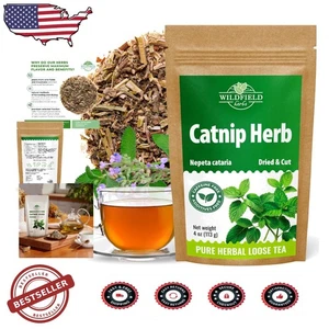 4 Unzen Katzenminze Kräutertee - Pure Nepeta L. 100% ganzes Blatt, aromatisch - Bild 1 von 8