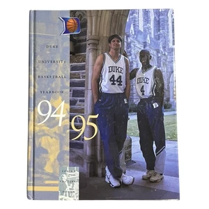 Vintage 1994 Mike Krzyzewski Coach K Duke Blue Devils Signed Yearbook Autograph - Picture 1 of 4