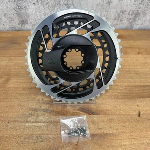 SRAM Red AXS D1 Quarq 8-Bolt 46/33t 12-Speed Power Meter Chainring Set 255g - Picture 1 of 6