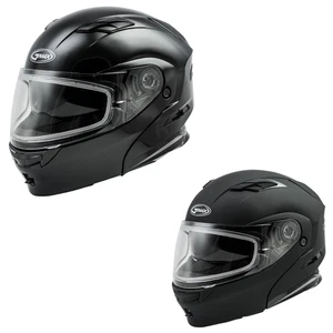 Gmax MD-01S Modular Dual Lens Snow Motorcycle Helmet - Pick Size & Color - Picture 1 of 7