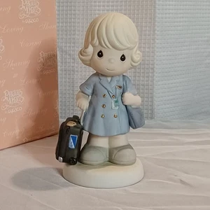 Precious Moments Figur Our Heroes In The Sky Vintage 2002 Brandneu in Box Mädchen - Bild 1 von 9