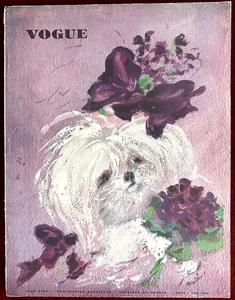 Vogue Paris Magazine ~ March 1948 ~ Lila de Nobili Dior Henry Moore - Imagen 1 de 16