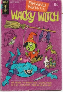 GOLD KEY Bronze Age Humor : Wacky Witch #1 (Pete Alvarado) Dan Spiegle (1971) - Bild 1 von 1