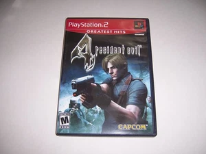 Resident Evil 4 PlayStation 2 Authentic Case Only PS2 Greatest Hits - Bild 1 von 2