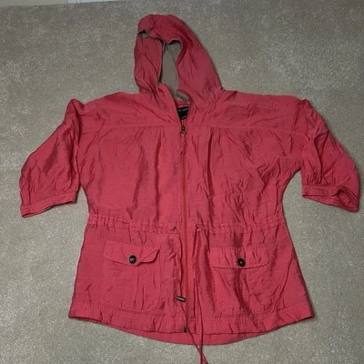 New York & Company розовый легкий молнии куртка 3 четверть рукав женщин средний - Изображение 1 из 4