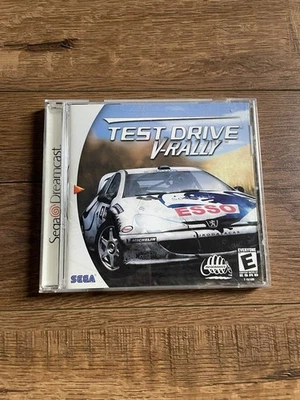 Test Drive V-Rally (Sega Dreamcast, 2000) Tested Fast Shipping! Cib - Image 1 of 4