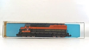 N ConCor BURLINGTON NORTHERN SD-45 Powered Diesel with 2 Powered Trucks New O.S. - Picture 1 of 10