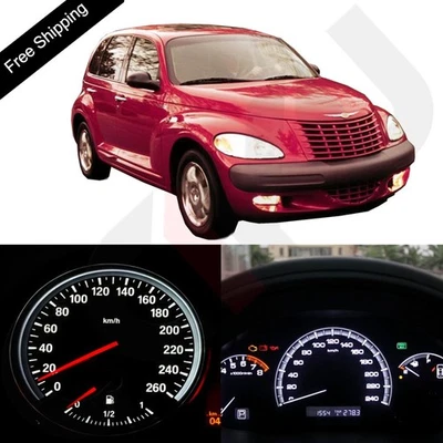 White LED Dash Cluster Instrument Lighting Kit Fits 2001-05 Chrysler PT Cruiser - Image 1 of 4