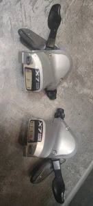 Shimano DEORE LX SL-T660 3X9 Trigger SCHALTHEBEL set SILBER 22,2mn Klemme RETRO - Bild 1 von 5