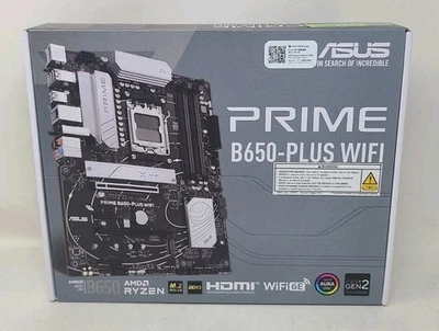 ASUS TUF GAMING B650-PLUS WIFI AMD B650 AM5 KH-B931. New-Factory Sealed  - Image 1 of 4