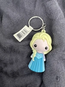 Disney 3D Figural Collectible Keychain Frozen Elsa NWT - Picture 1 of 2