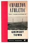 Charlton Athletic v Grimsby Town - 1962-63 Division Two - Programme
