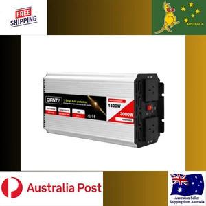 Giantz Power Inverter 1500W/3000W 12V to 240V Pure Sine Wave Camping Car Boat - Picture 1 of 8