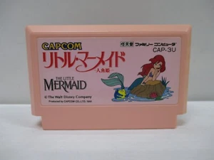 NES -- LITTLE MERMAID -- Action. Famicom, JAPAN Game. CAPCOM. 10922 - Picture 1 of 7