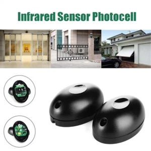 Infrared Safety beam Photocell Garage Gate Door sensor photo cell New - Picture 1 of 10