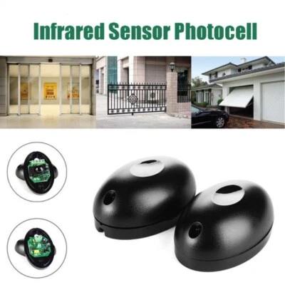 Infrared Safety beam Photocell Garage Gate Door sensor photo cell New - Image 1 of 4