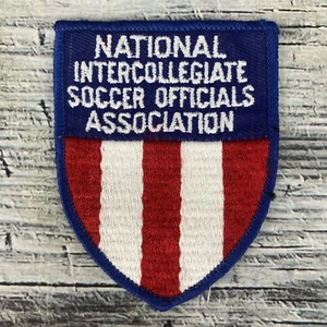 Vintage National Intercollegiate Fußball Offizielle NISOA NCAA College Schiedsrichter Patch - Bild 1 von 4