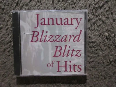 V/A "JANUARY BLIZZARD BLITZ OF HITS" 1992 COLUMBIA 5TRX. WAR BABIES+JAMES TAYLOR - Image 1 of 4