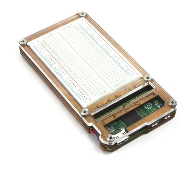 C4Labs Zero Plus Breadboard Case - for Raspberry Pi Zero - Classic Wood - Image 1 of 4
