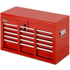 BULLET Pro 9 Drawer Tool Box Chest, Organiser Mechanic Garage Storage Toolbox - Picture 1 of 8