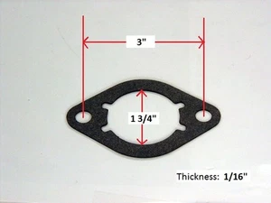 Base Mounting Gasket Carburetor Rochester M MV 1ME Buick GMC Oldsmobile Pontiac - Bild 1 von 1