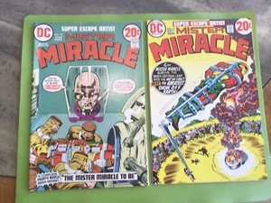 Run of 3 MISTER MIRACLE: #11 VF/NM, 12 (VF+) *Kirby! Bright, Colorful!* - Picture 1 of 23