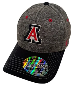 Zephyr NCAA Arizona Wildcats "Triumph" gebogener Schirm Stretch-Passform Mütze BRANDNEU MIT ETIKETT - Bild 1 von 6