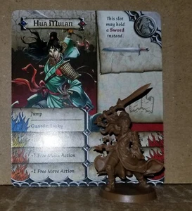 Zombicide White Death HUA MULAN Survivor Stretch Goal Promo - Picture 1 of 1