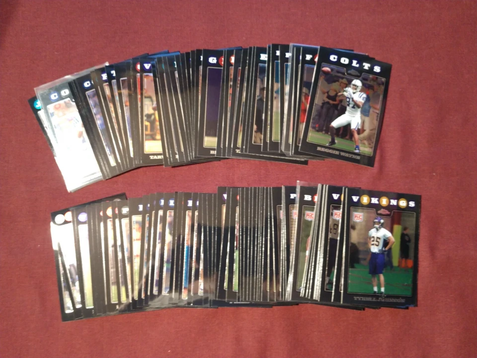 2008 Topps Chrome Football  - - - Pick A Card - - - Complete a Set - Image 1 of 1